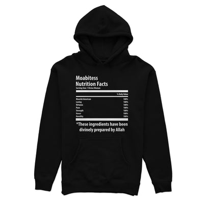 Moabitess Nutrition Facts Youth Hoodie