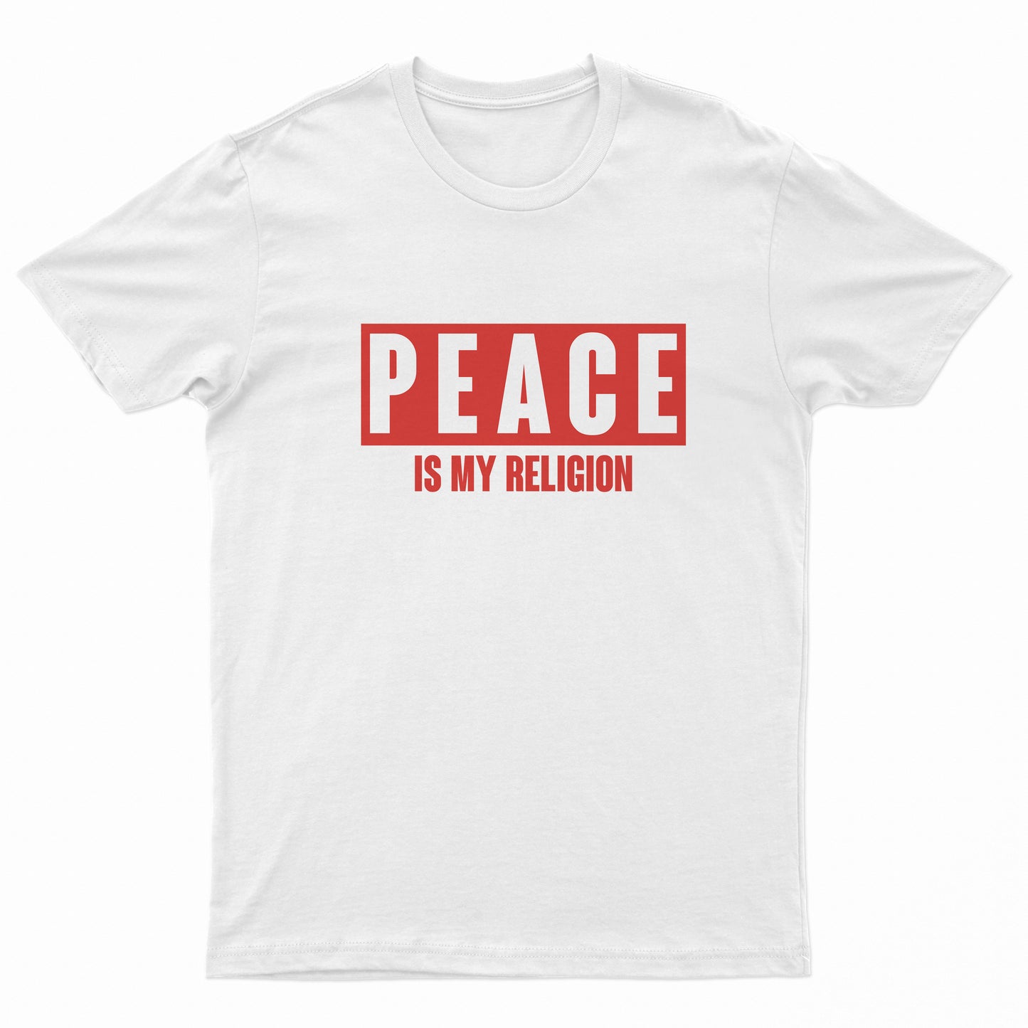 Peace is My Religion Tee Shirt