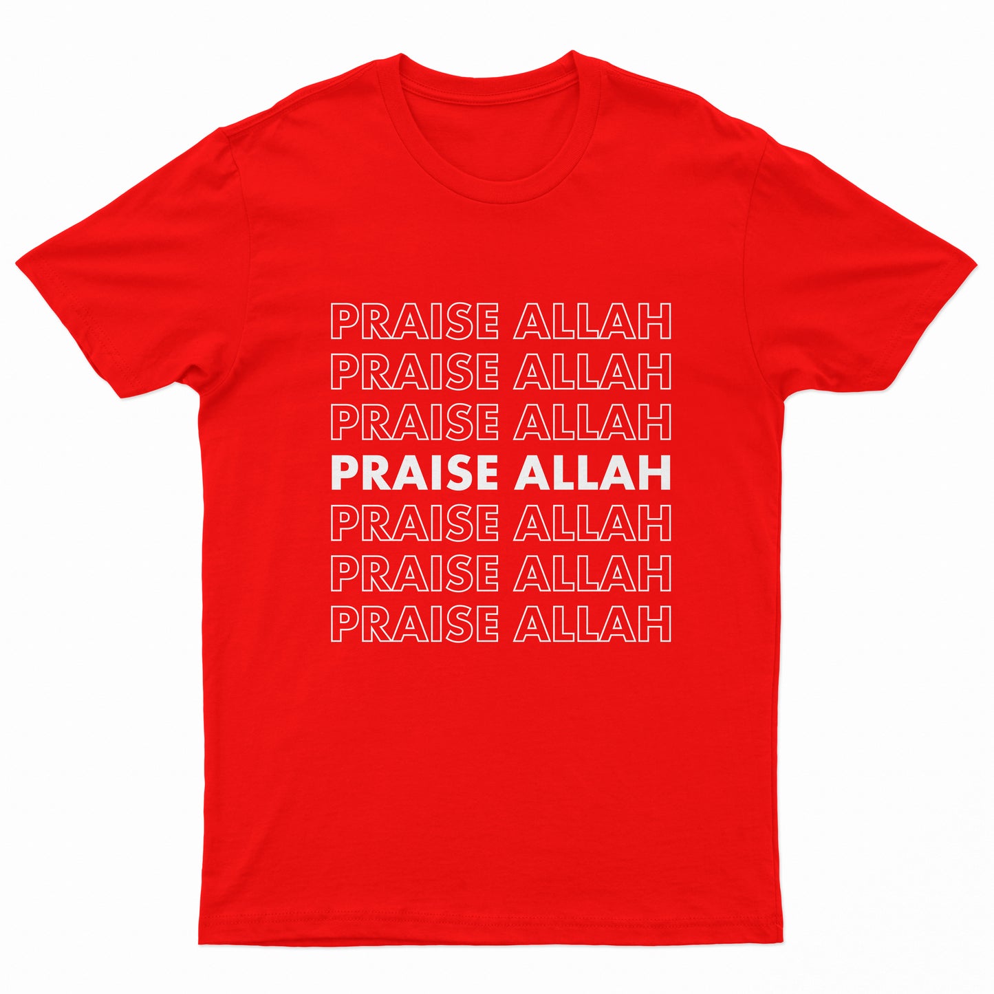 Praise Allah Tee Shirt