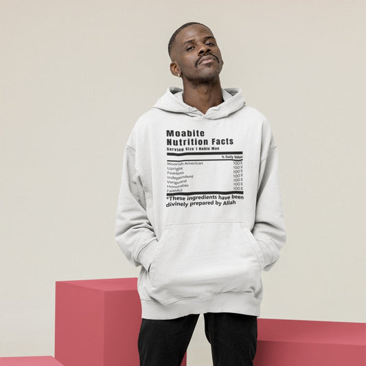 Moabite Nutrition Facts Hoodie