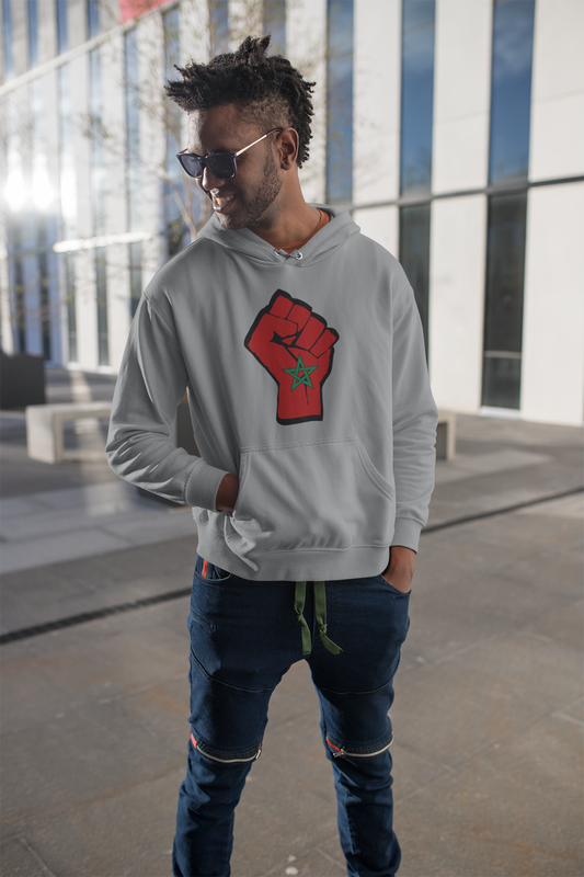 Moorish Fist Hoodie - fiveprinciplesapparel