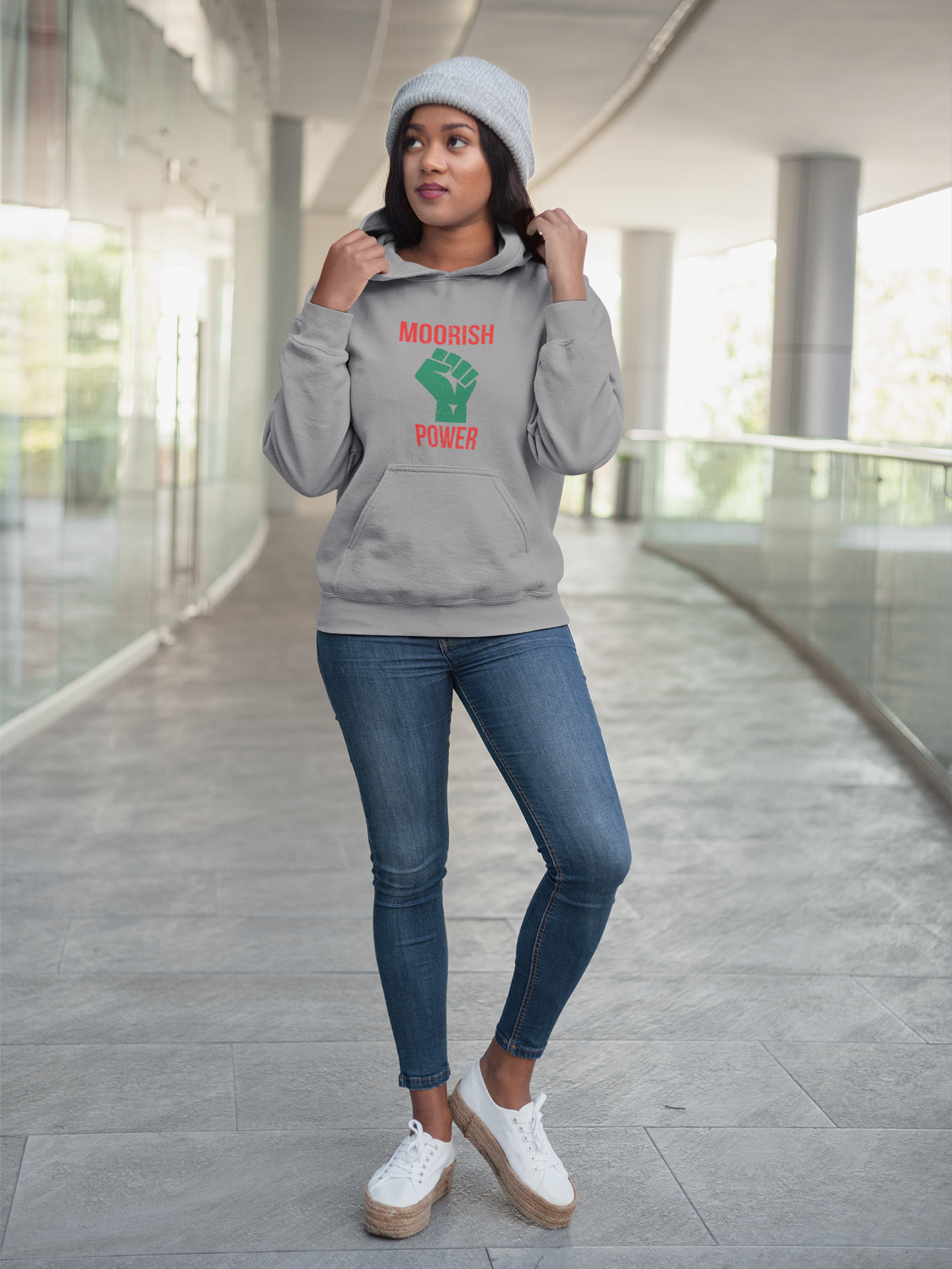 Moorish Power Hoodie - fiveprinciplesapparel